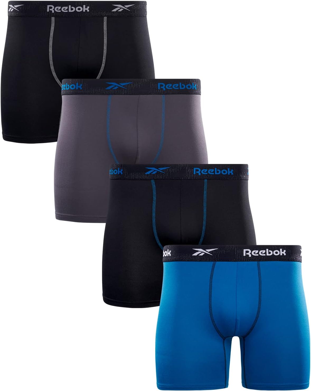 Reebok Men's Boxer Briefs - Stay Comfy & Supported!