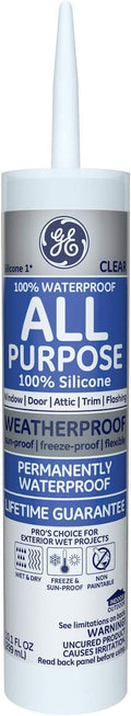 GE GE012A Silicone 1 All Purpose Sealant Caulk Review