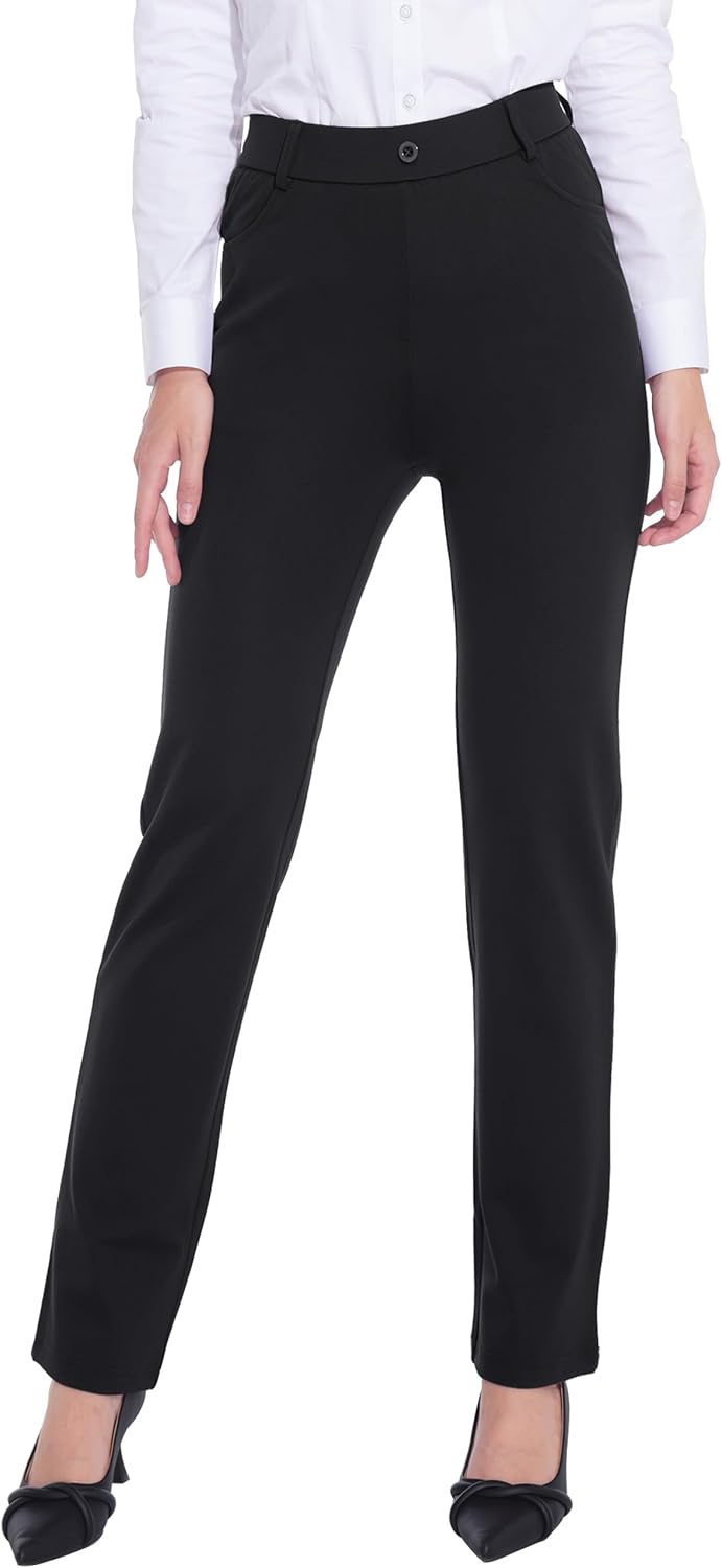 ZTN Women's Stretchy Dress Pants for Work and Business Casual