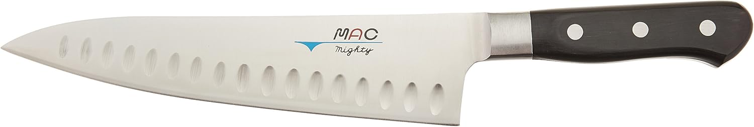 MAC Knife Professional 8 inch Chef's Knife with Dimples MTH-80