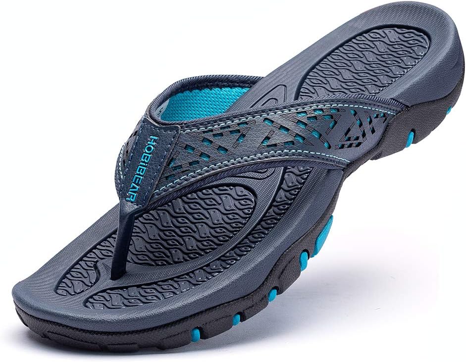GUBARUN Mens Sport Flip Flops for Comfort and Casual Style