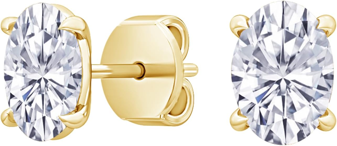 Houston Diamond District IGI Certified Lab Grown Diamond Stud Earrings