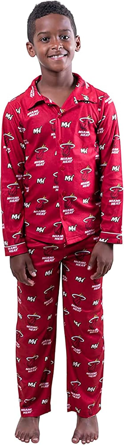 Ultra Game Youth NBA Pajamas Set for Comfort and Style
