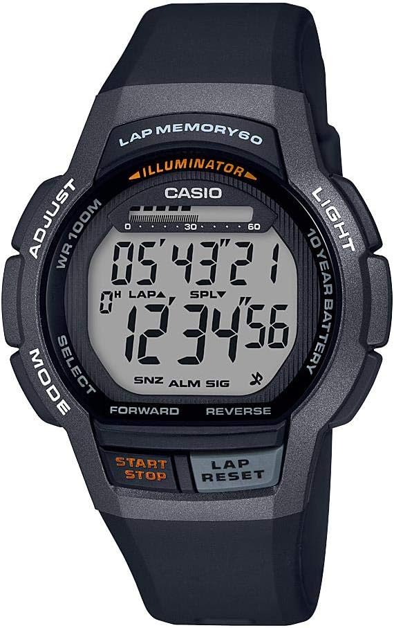 Casio Men's WS-1000H: 10-Year Battery Digital Watch