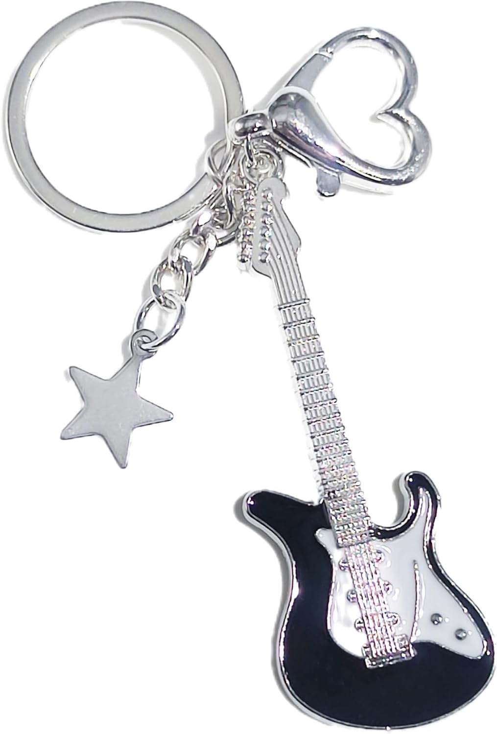 Rockstar Guitar Keychain - Perfect Gift for Music Lovers!
