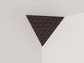 (2 Pack) Sound Absorption Corner Bass Trap Triangle Wenge - Low