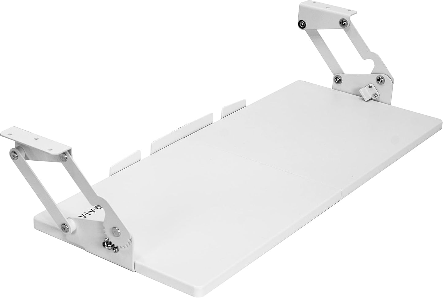 VIVO Large Under Desk Keyboard and Mouse Tray with Height Adjustment