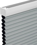 Cordless Cellular Shades Blackout Honeycomb Shades for Windows - Grey