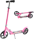 TENBOOM Kick Scooter for Ages 6+ - 8in Big Wheels, Adjustable 3 Levels