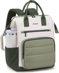 Puffer Laptop Backpack for Women 15.6 in - Organized Commuter Pack
