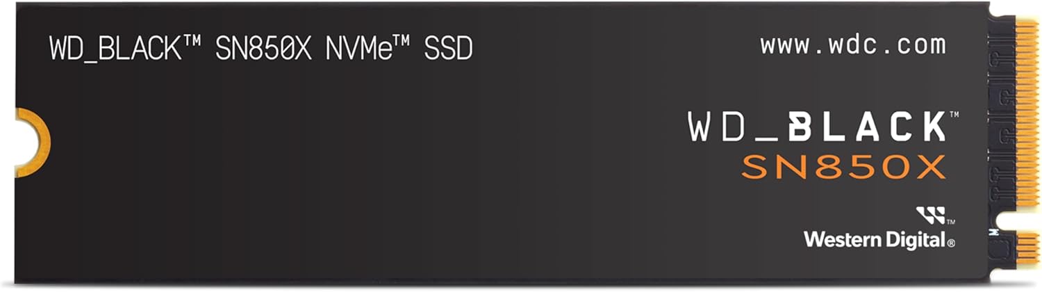 WD_BLACK 1TB SN850X NVMe Internal Gaming SSD for Ultimate Speed
