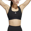 adidas Women's Plus Size Medium Support Racer Back Good Level Bra