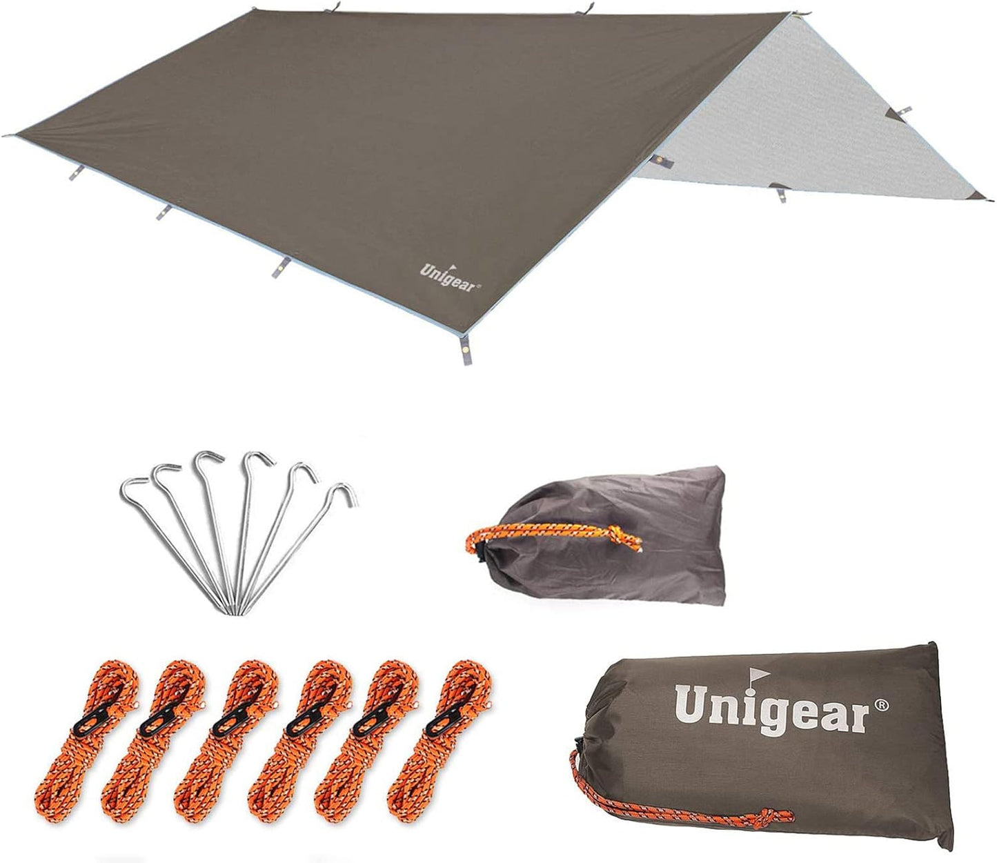 Unigear Hammock Rain Fly - Waterproof Tarp for Camping Adventures