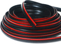 Fender Flare Rubber Seal Edge Trim 60 ft - Flexible EPDM Protection