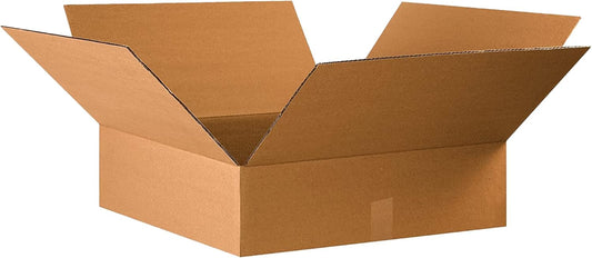 22x22x6 Flat Corrugated Boxes for Shipping and Moving Needs