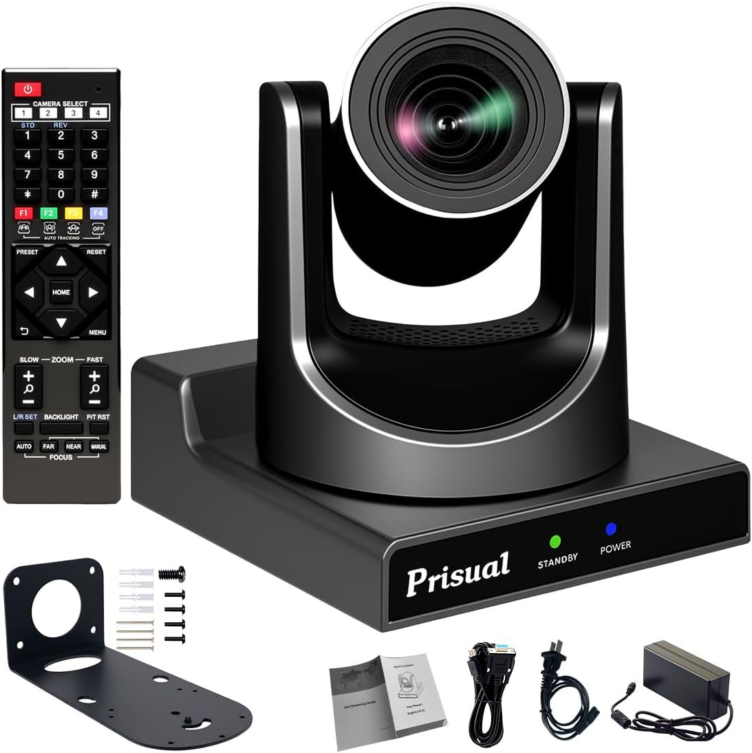 NDI PTZ Camera with 20X Zoom for Live Events and Education