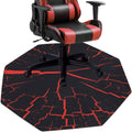 Anti-Slip Octagon Chair Mat - Hardwood Floor Protector