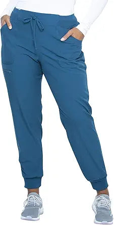 HeartSoul Jogger Scrub Pants for Women with Flattering Fit