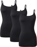 Camisole Tops for Women Bamboo Rayon 3 Pack - Breathable Layering