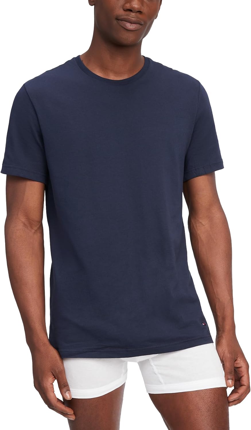 Tommy Hilfiger Men's Cotton Classics Crewneck Undershirts 3-Pack