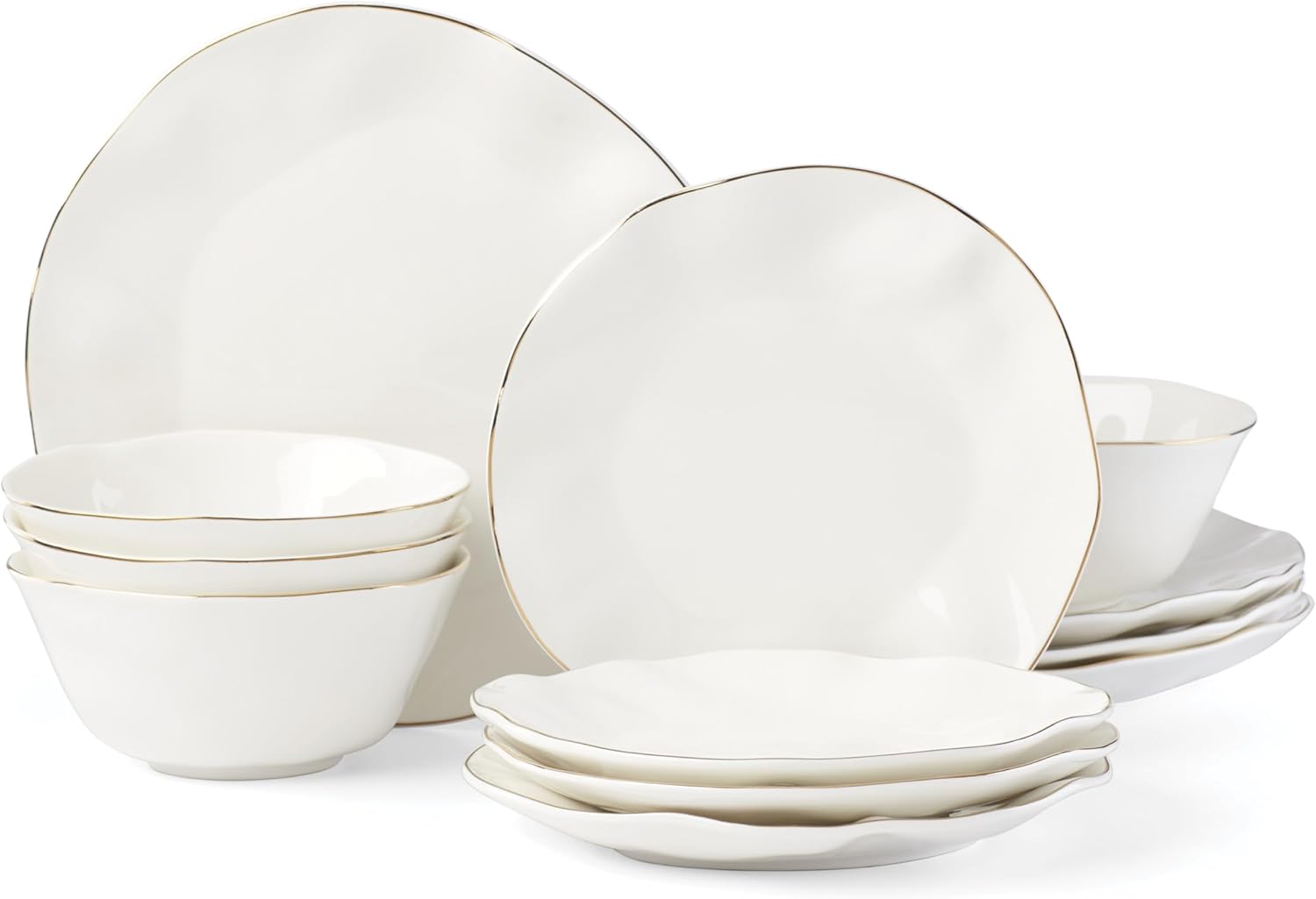 Lenox Blue Bay 12-Piece Dinnerware Set for Every Occasion