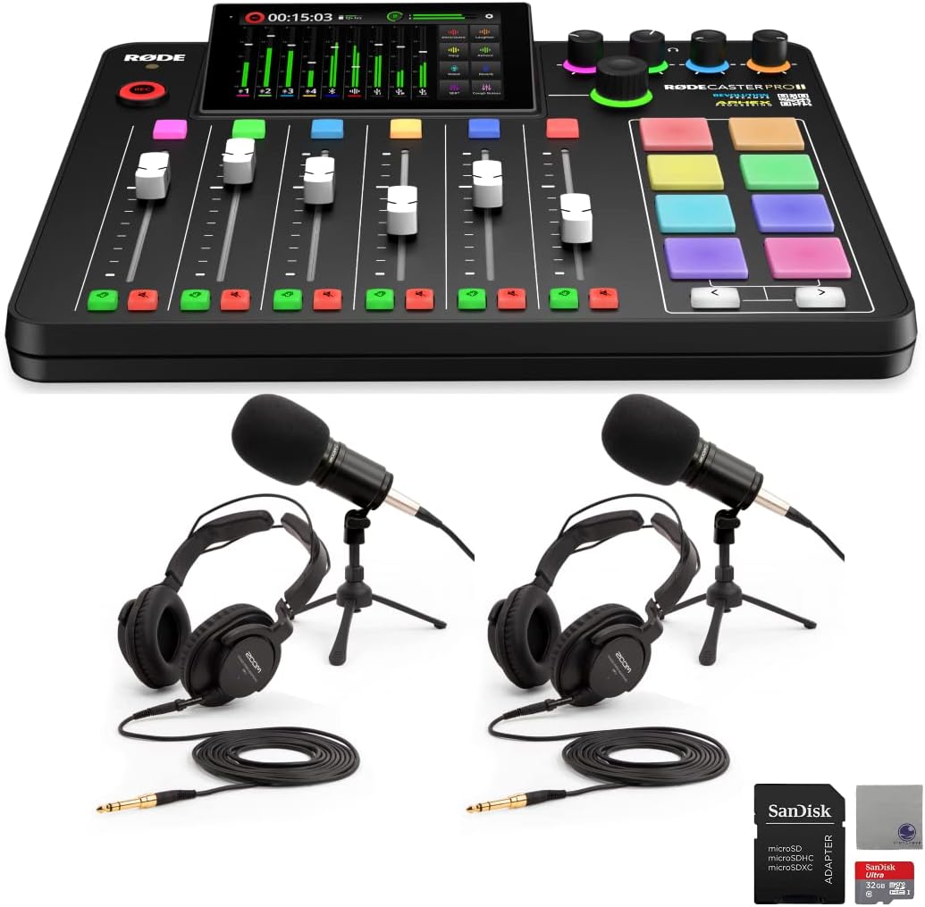 Rode RODECaster Pro II Audio Production Studio Bundle Review