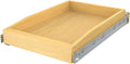 Wooden Pull out Cabinet Organizer 21in W x 21in D x 4.3in H