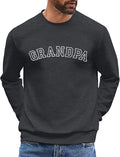 Grandpa Embroidered Sweatshirt for Men - Comfortable Casual Pullover