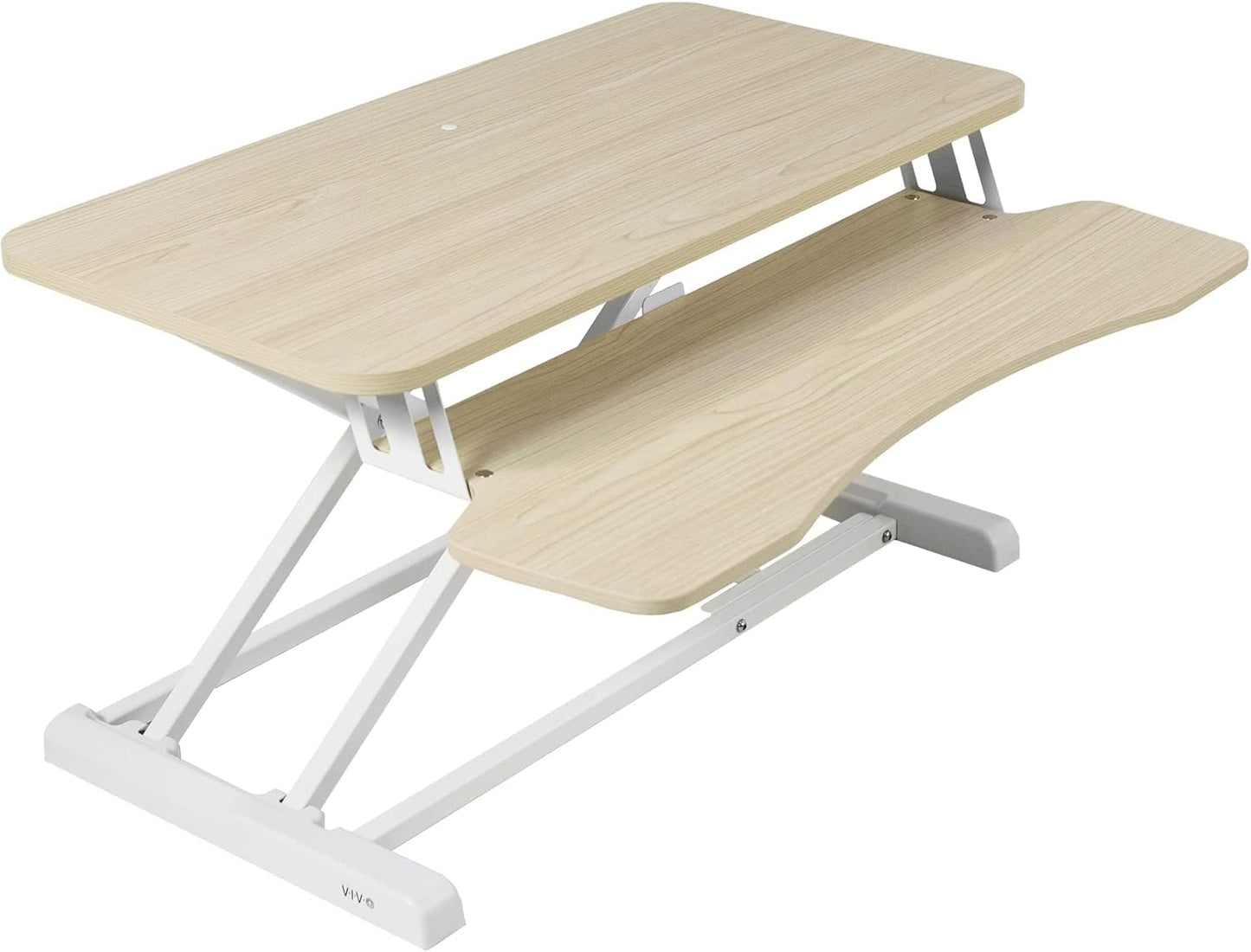 VIVO 32 inch Desk Converter for Height Adjustable Workstation