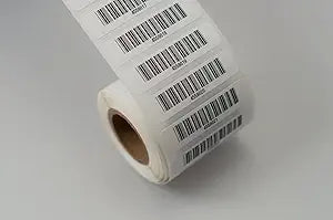 IntelliScanner Asset Tags - Pre-Printed Barcode Labels Roll