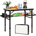 Folding Camping Table Outdoor Indoor Picnic BBQ Aluminum Lightweight