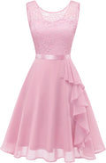 BeryLove Homecoming Cocktail Dress with Ruffle Hem - Elegant Short