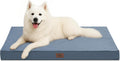 Outdoor Large Dog Bed Blue - Waterproof Egg Crate Foam for Big Dogs