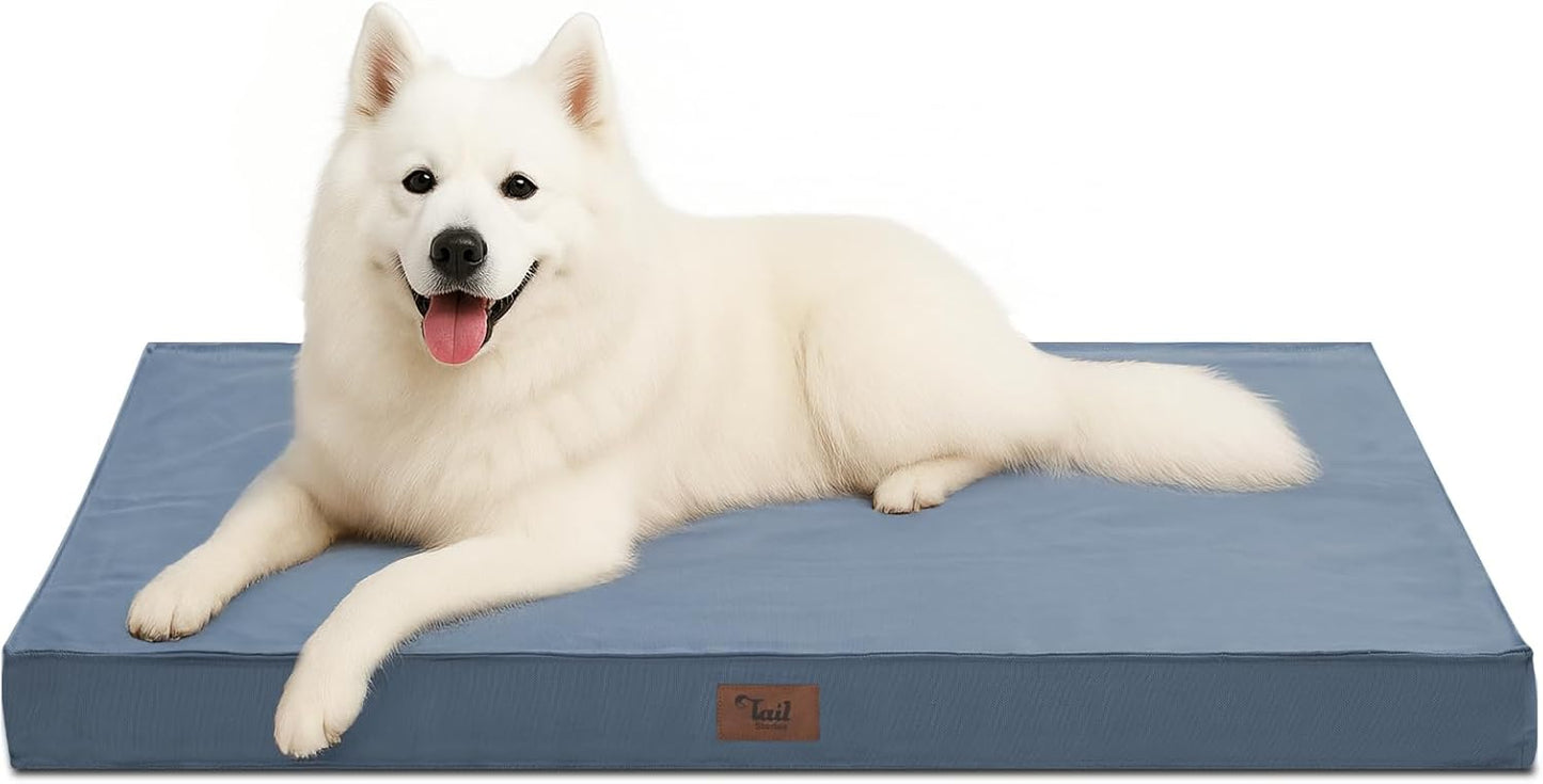 Outdoor Large Dog Bed with Waterproof Oxford Cooling Cover