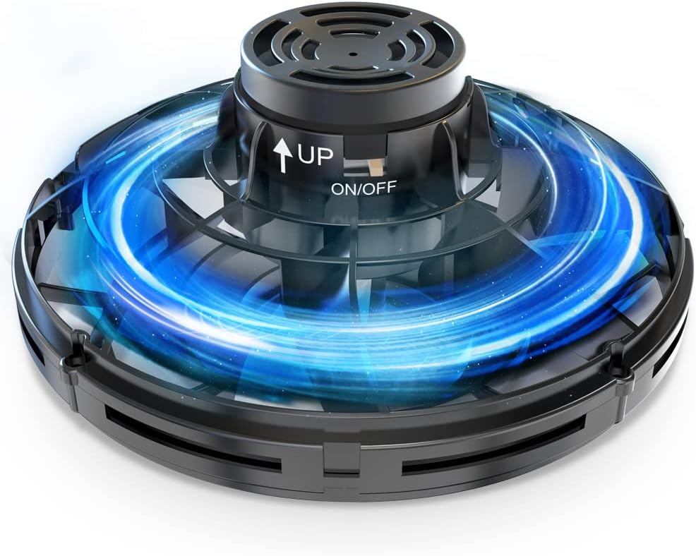 Light-Up Hand Operated Mini Drone - Fun UFO Flying Toy!