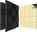 Self-Adhesive Acoustic Panels 36 Pack 12 x 12 x 2 in - Effective Echo