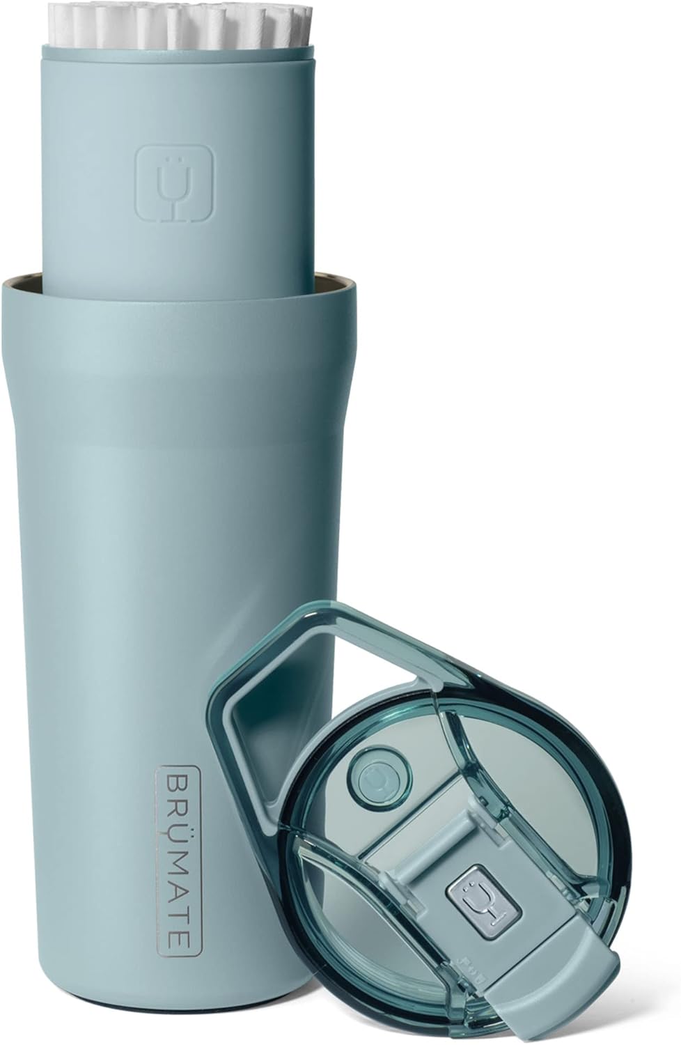 BruMate Pour Over 20oz Insulated Travel Coffee Mug for Coffee Lovers