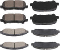 Ceramic Front Rear Brake Pad Set for Acura MDX and Honda Pilot