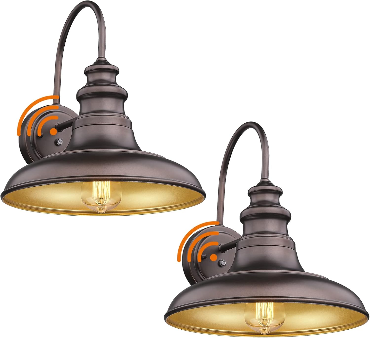 Dusk to Dawn Sensor Outdoor Barn Light Fixture for Entryways