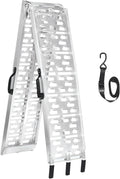 MAXIVMAN Aluminum Motorcycle Ramp with 750 Lbs Capacity