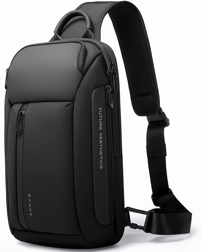 BANGE Sling Bag: Waterproof Men's Chest Bag for Daily Use