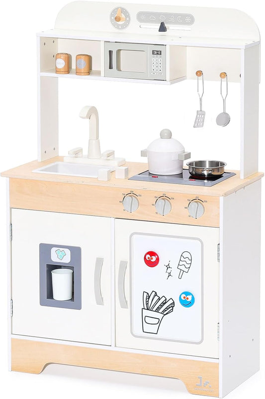 SainSmart Jr. Wooden Toy Kitchen - Endless Play Fun