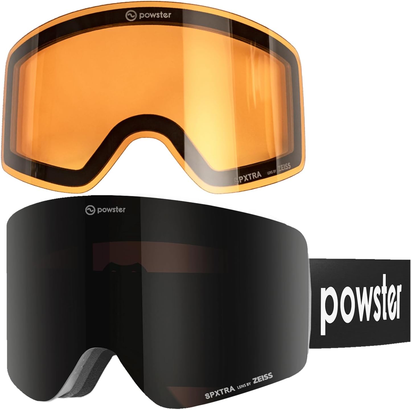 Anti-fog Snow Goggles | UV Protection | Interchangeable Lens | Powster