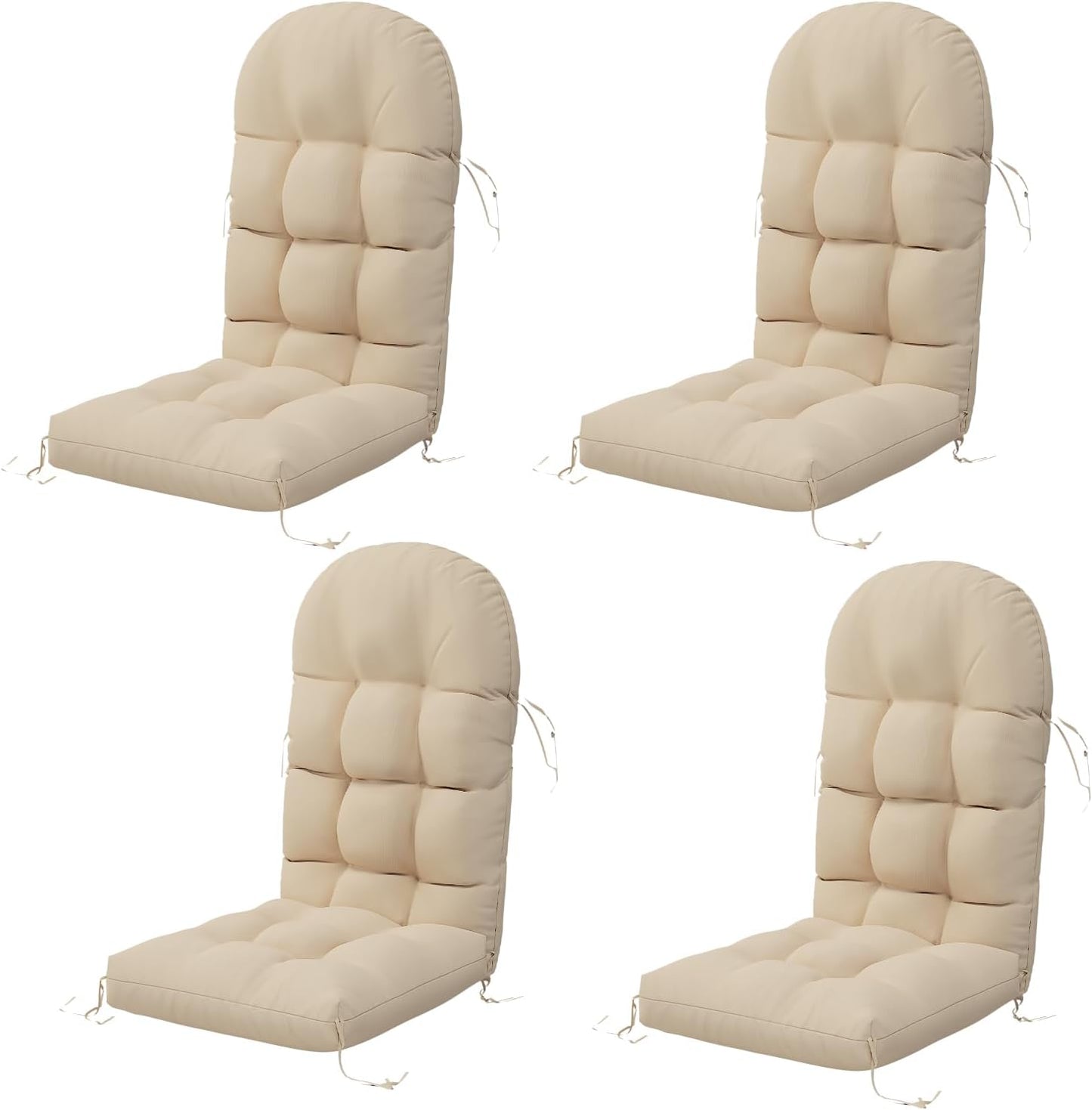 Adirondack Chair Cushion Set of 4 for Ultimate Comfort