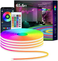 Neon Rope Lights 65.6FT RGB LED Strip Lights - App & Remote Control