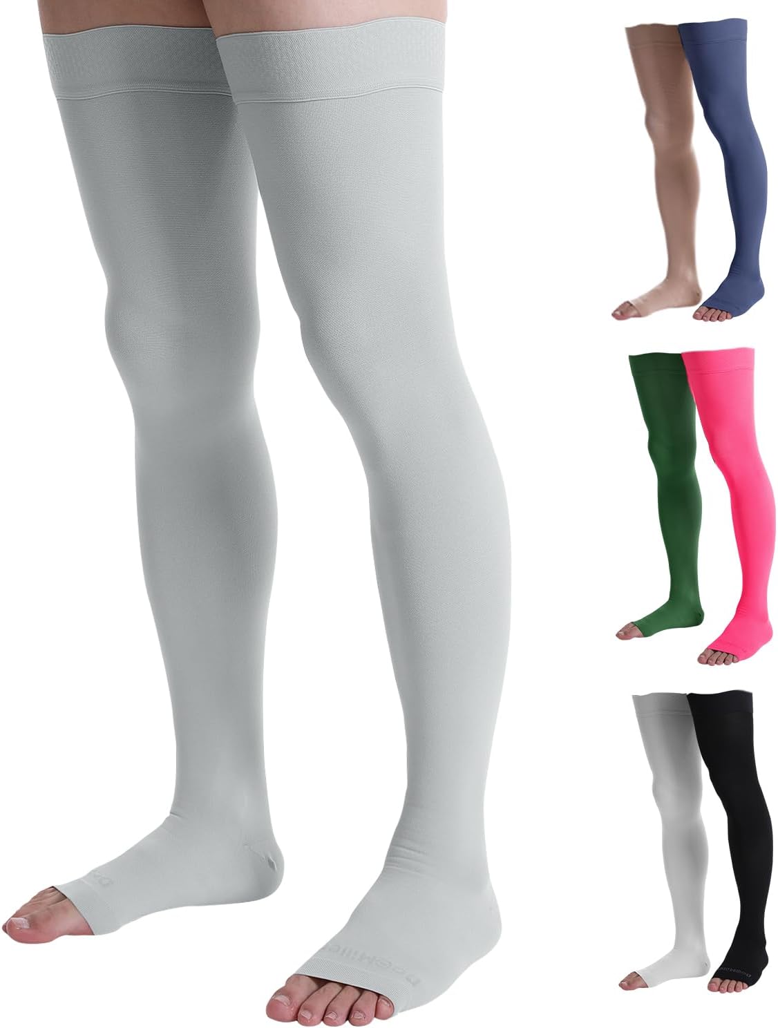 Doc Miller Thigh High Compression Socks for Varicose Veins Relief