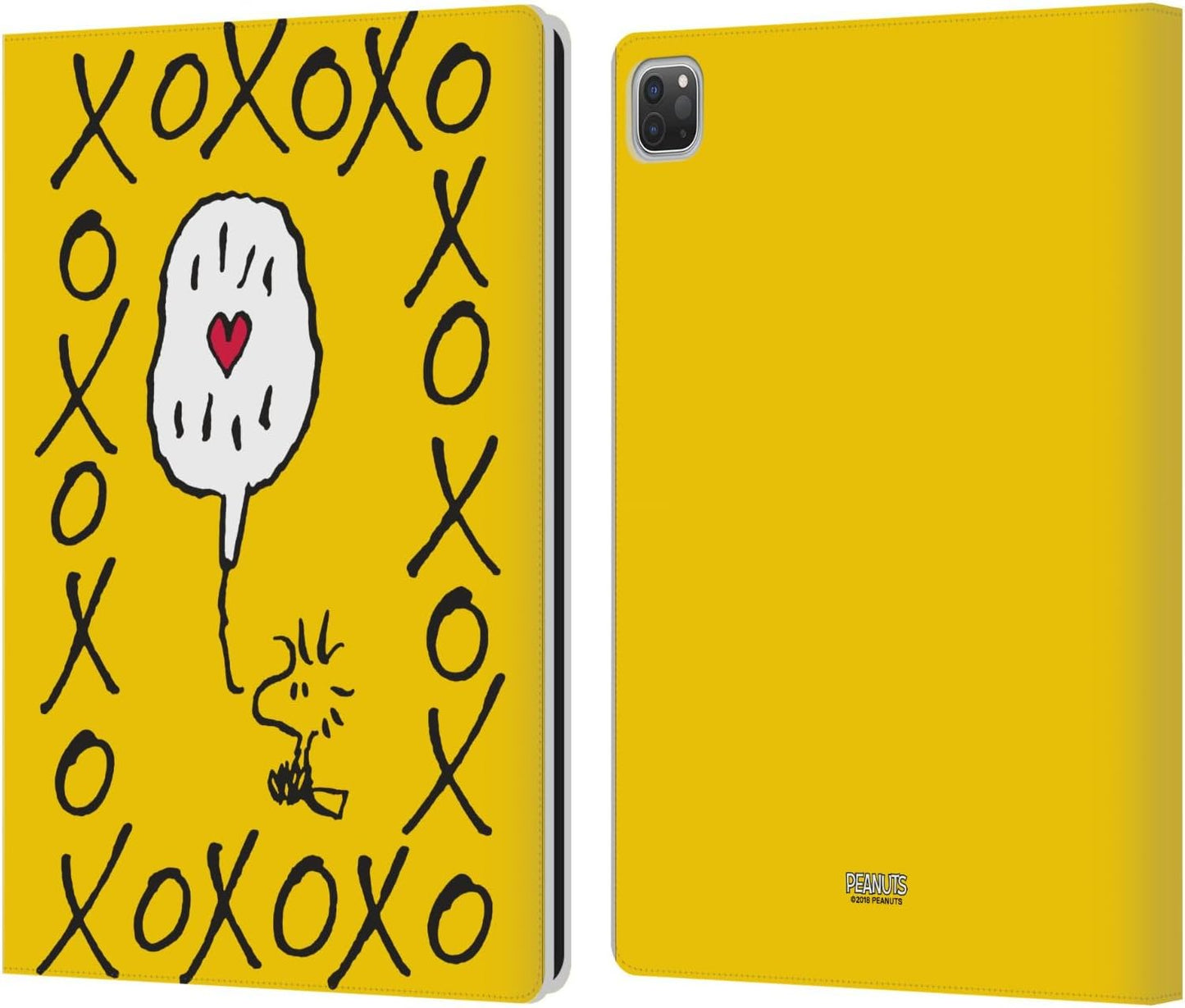 Peanuts Woodstock Leather Wallet Case for Apple iPad Pro 13 M4