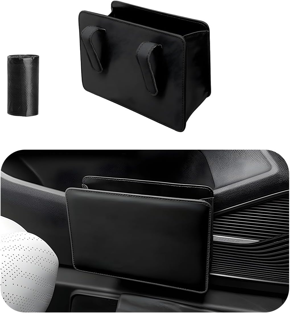 Yourkar Foldable Waterproof Car Trash Can - Mess-Free Driving!