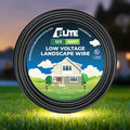 Elite 12/2 Landscape Lighting Wire Low Voltage 100ft - Durable Outdoor
