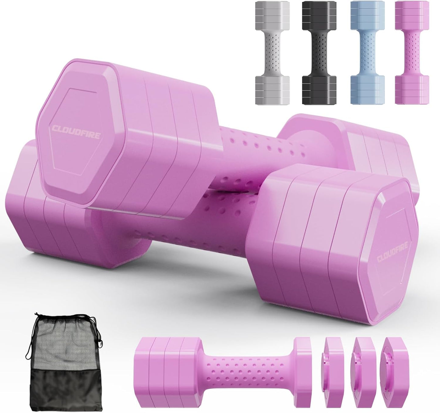 Adjustable Dumbbell Set of 2 for Home Gym Exercise Training